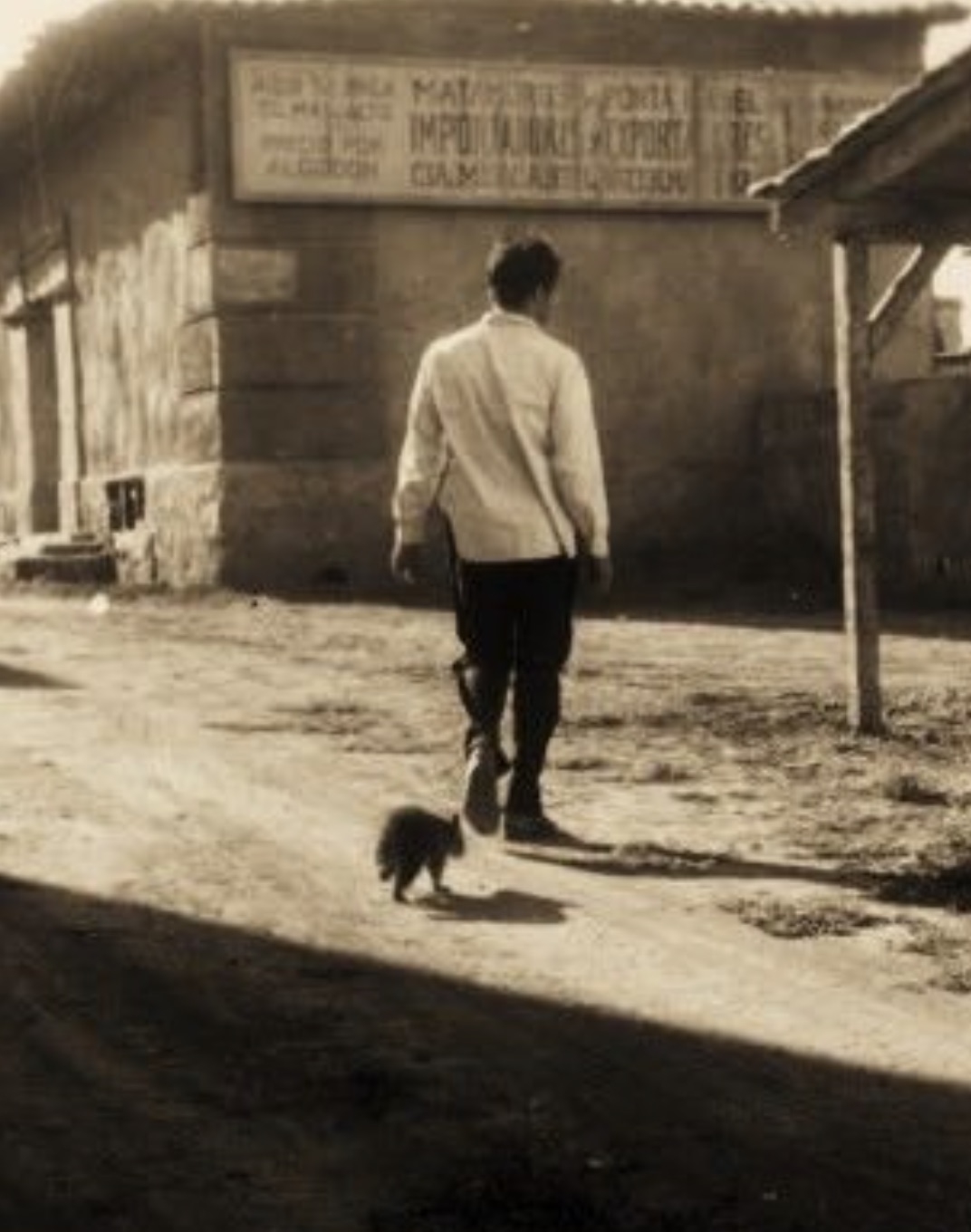 He had a pet raccoon 